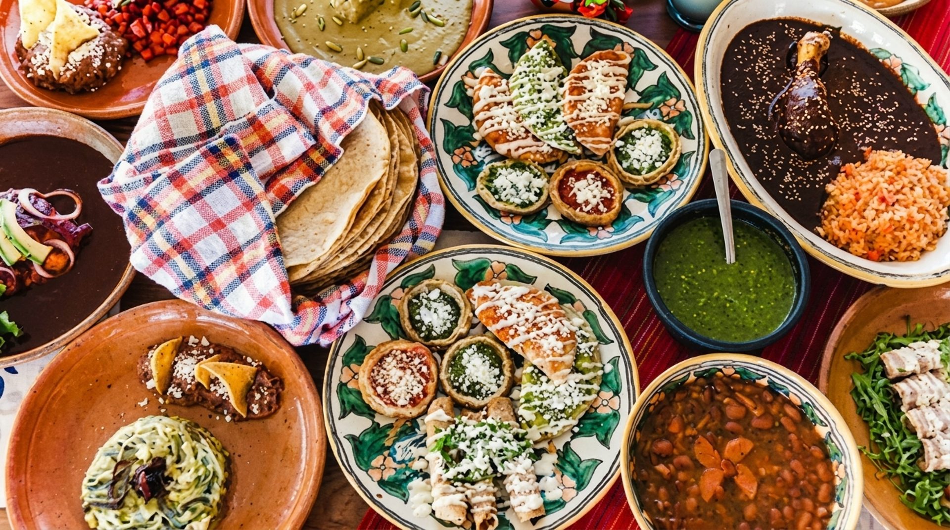 Southern Mexican cooking, made from scratch