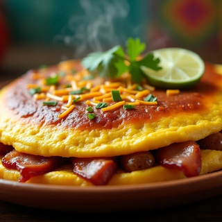 Las 3 Carnes Omelet
