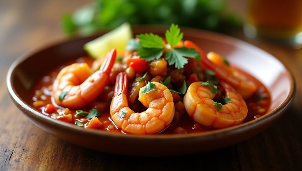 Camarones A La Diabla