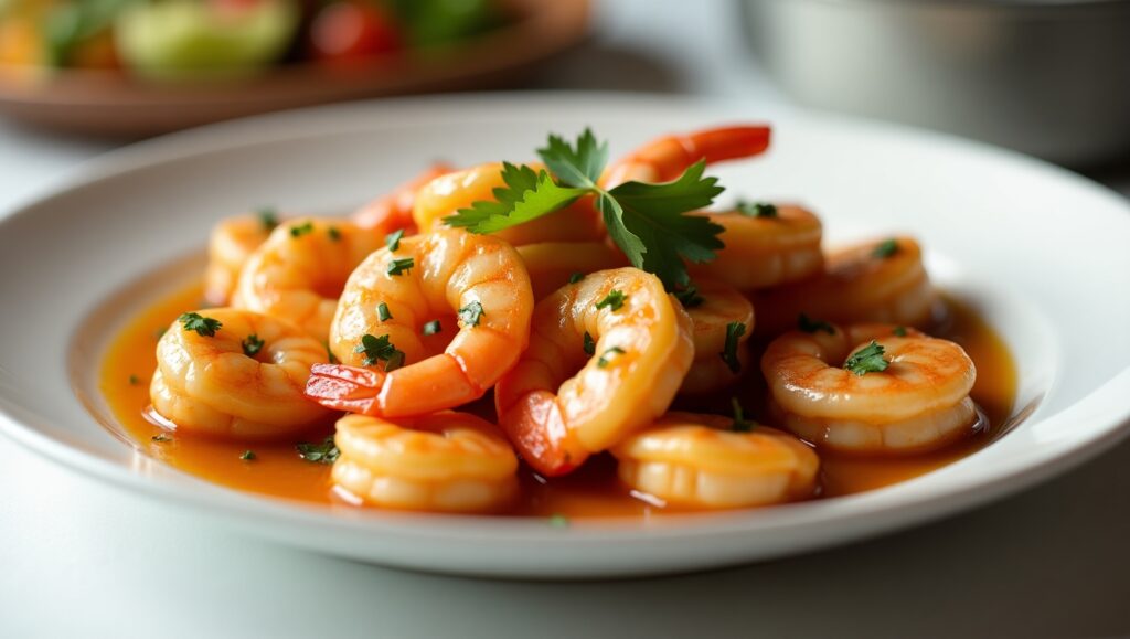 Camarones Al Mojo De Ajo