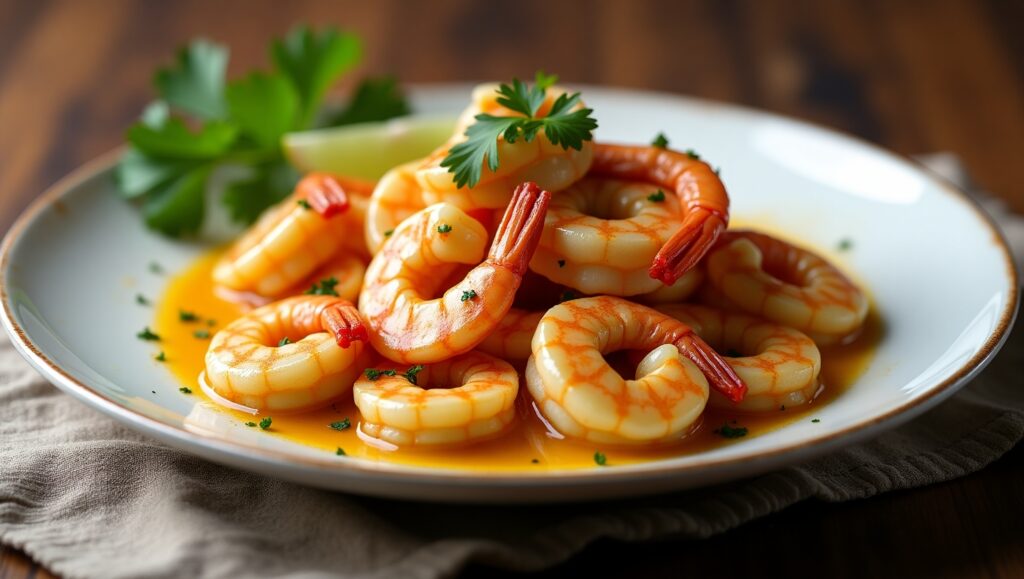 Camarones Al Mojo De Ajo 2