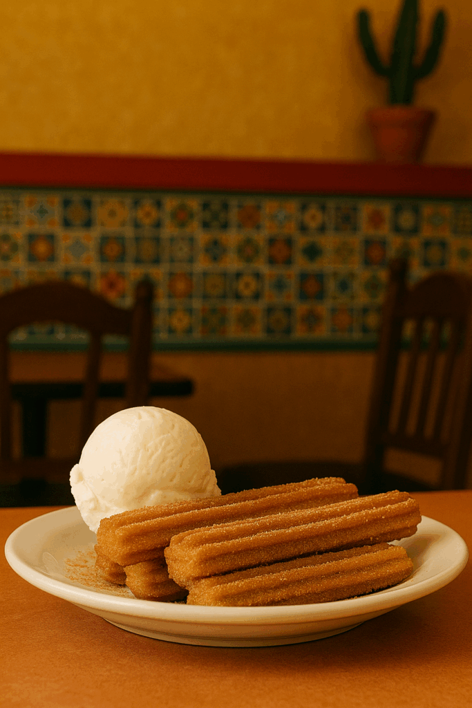 Churros (Served with Ice Cream)