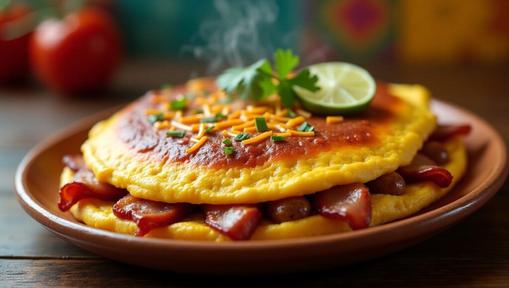 Las 3 Carnes Omelet