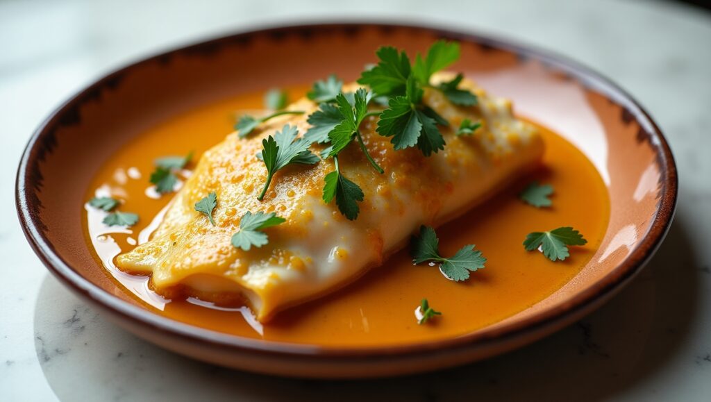 Pescado Al Mojo De Ajo