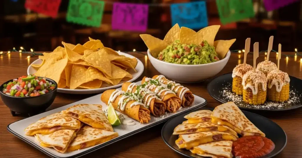 Appetizers for a Mexican Restaurant