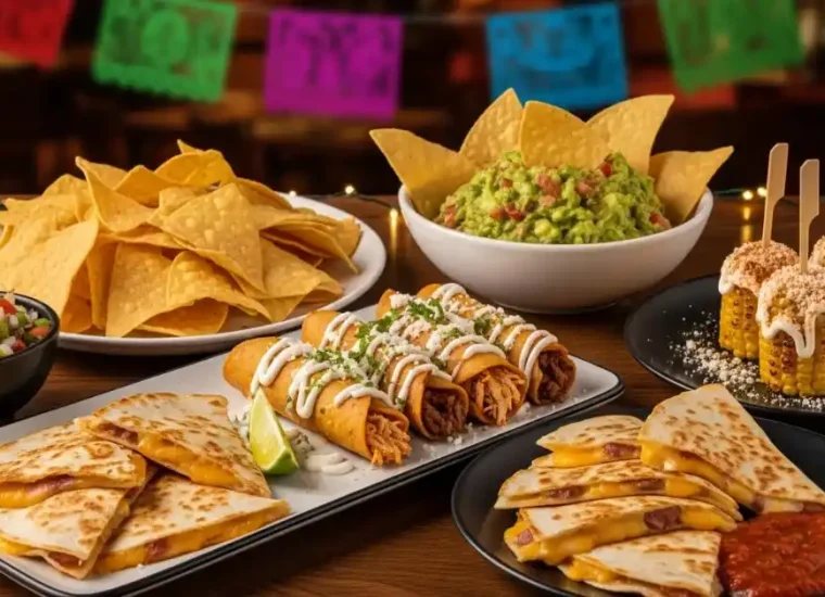 Appetizers for a Mexican Restaurant